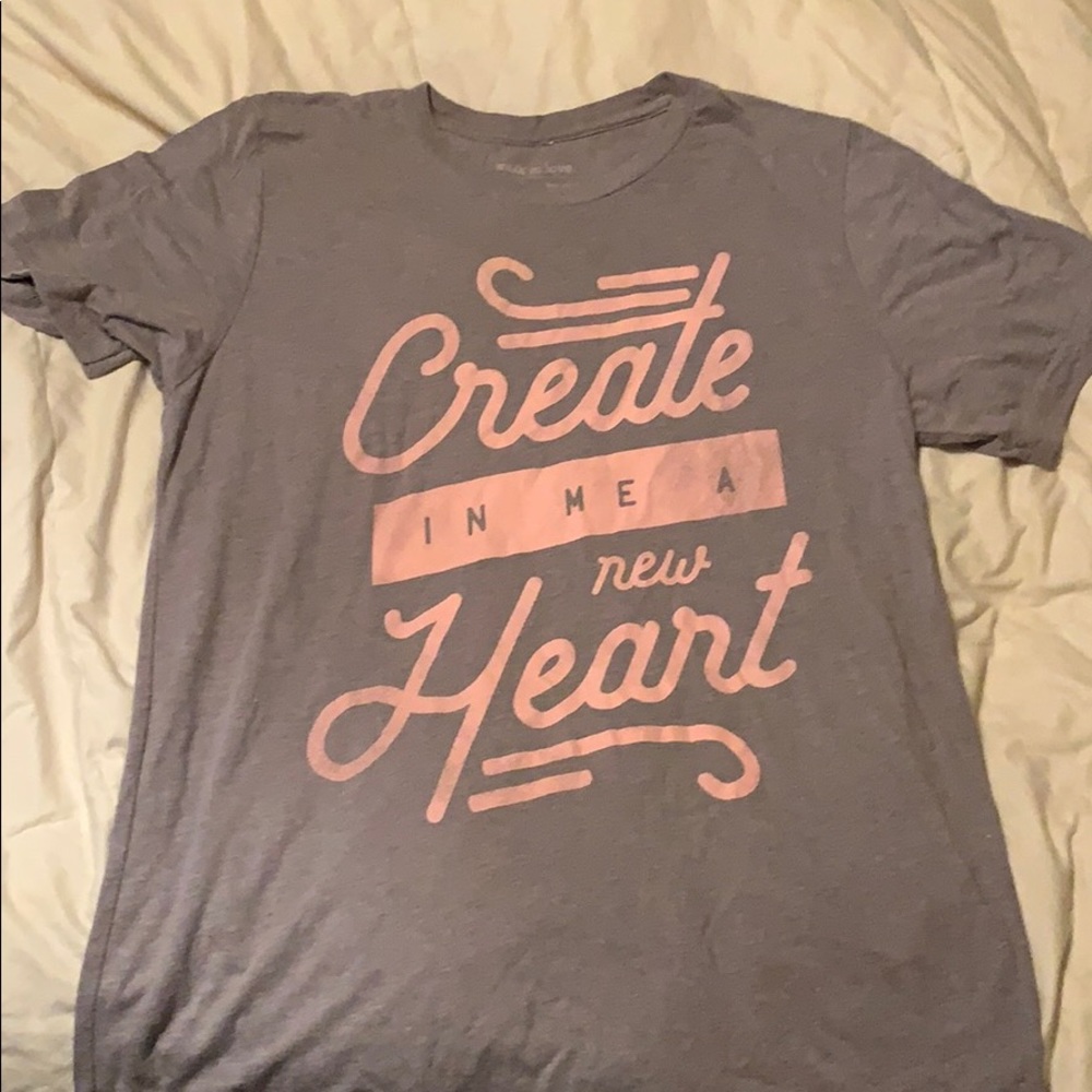 Walk in Love Create in Me Tee